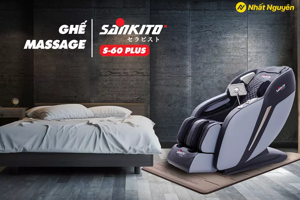 Ghế mát xa Nhất Nguyên Sankito S-60 plus