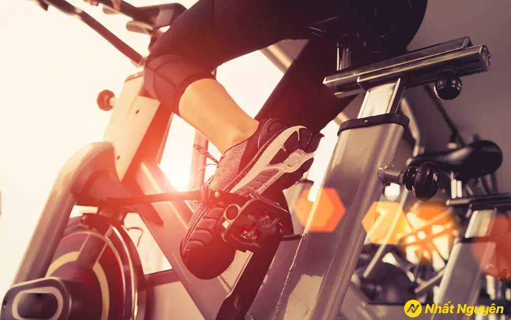 Xe đạp tập tại nhà giúp bạn theo dõi nhịp tim