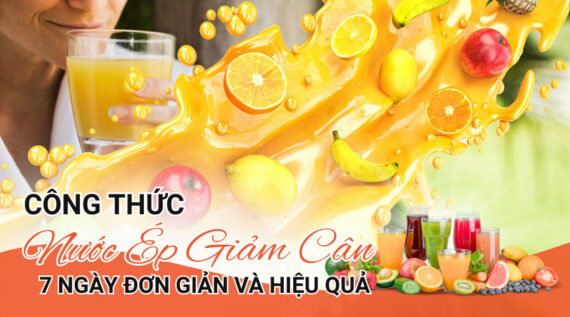 Công thức nước ép giảm cân 7 ngày đơn giản và hiệu quả