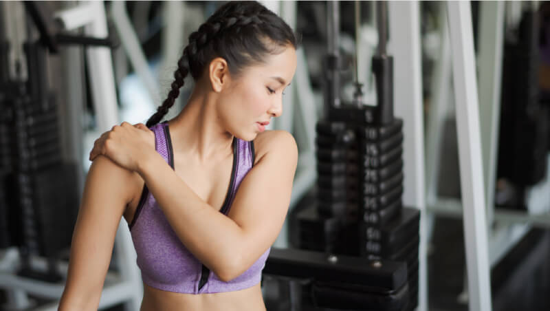 tập gym bị đau cơ có nên tập tiếp