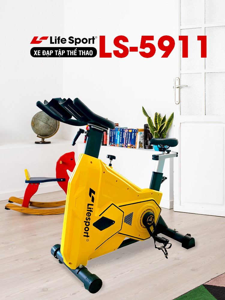 Xe đạp tập Lifesport LS-5911 - Mẫu xe chất lượng nhiều người yêu thích