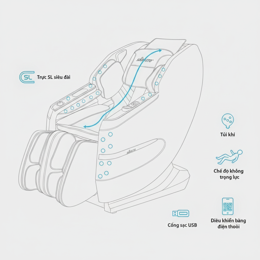Ghế Massage Sankito S-6688: Giải Pháp Thư Giãn Toàn Diện Cho Gia Đình Bạn 9 gemini image 12
