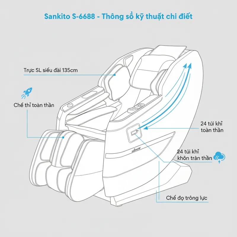 Ghế Massage Sankito S-6688 Phù Hợp Với Ai? 15 gemini image 174