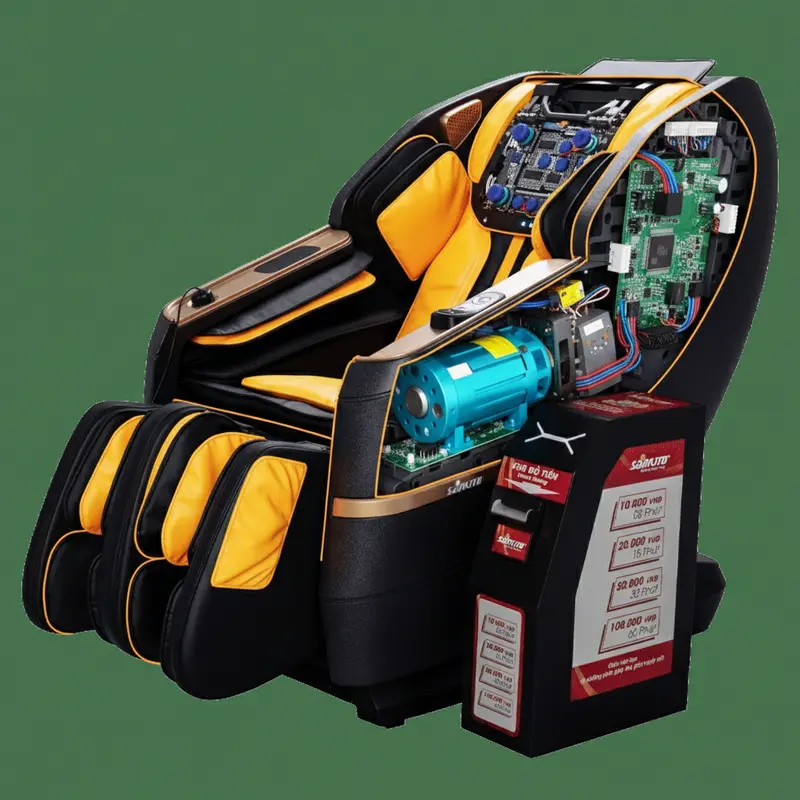 Ghế Massage Sankito S-6688: Giải Đáp Thắc Mắc Về Thay Thế Linh Kiện 7 gemini image 254